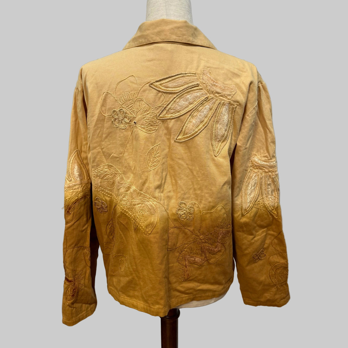 West End | Floral Embroidered Ombre Jacket
