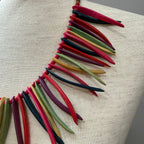 Multicolored Samoan Style Ula Nifo Necklace