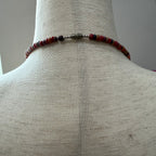 Multicolored Samoan Style Ula Nifo Necklace