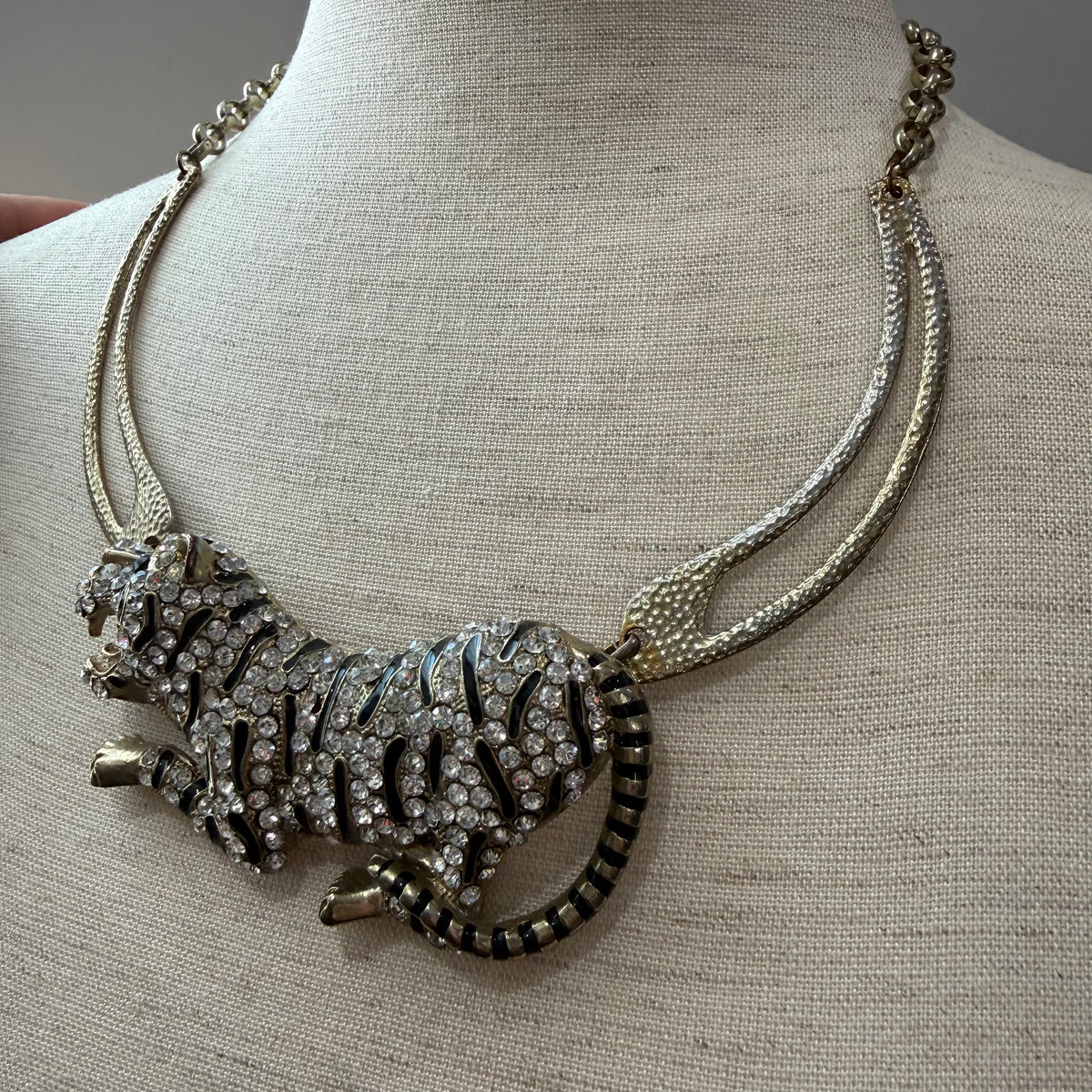 Amrita Singh Siberian Tiger Necklace