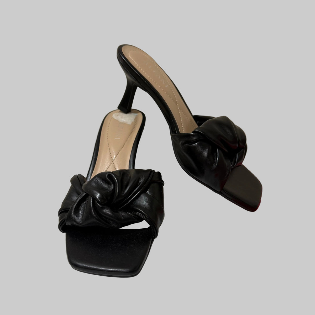 Alfani | Black Niah Knotted Slide