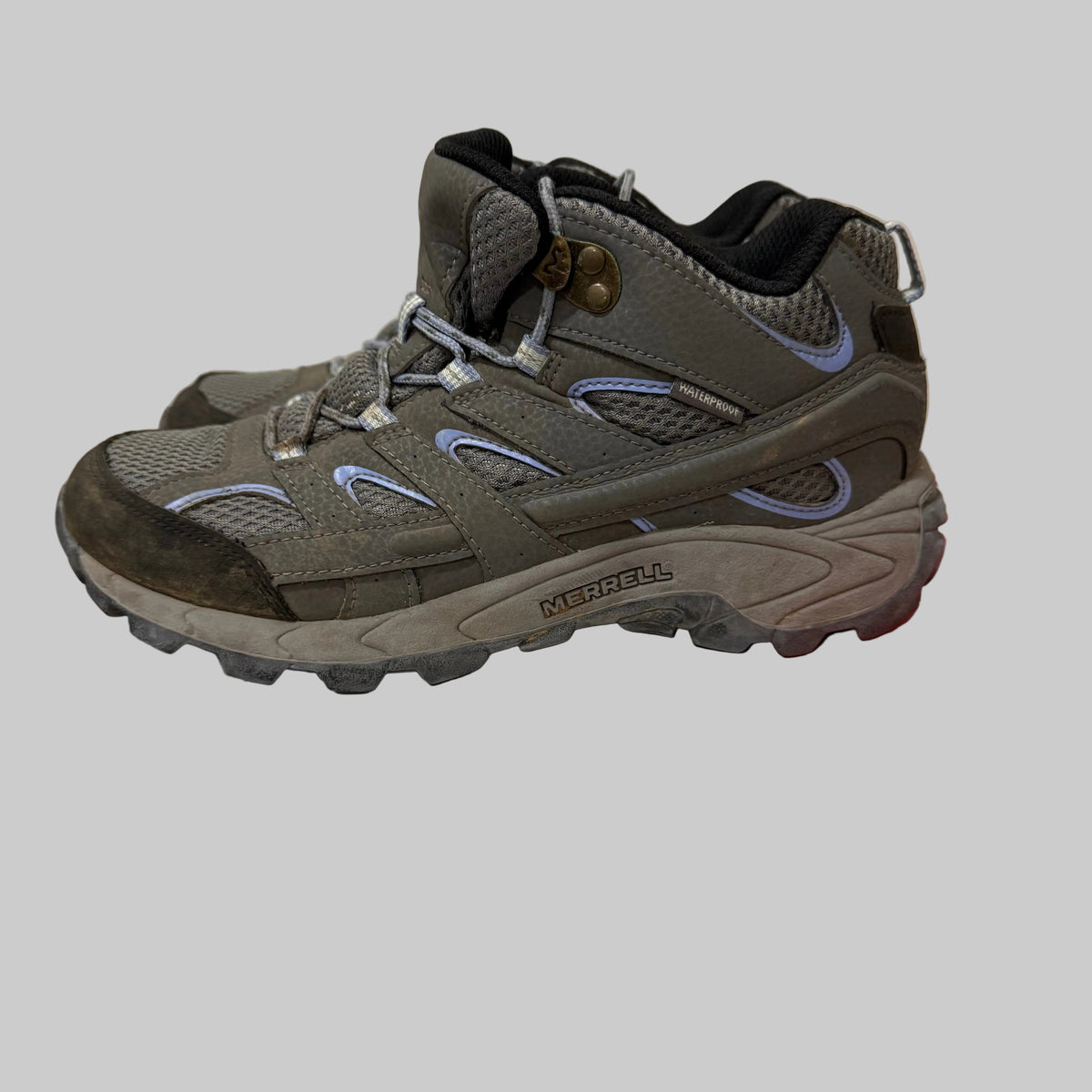 Merrell | Moab Gray Waterproof Hiking Boot