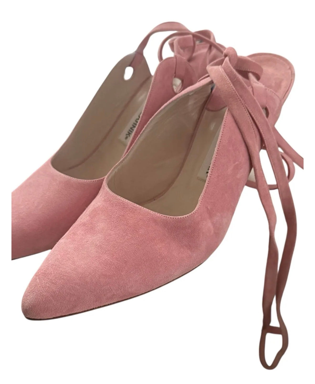 Manolo Blahnik | Pelandra Ankle-Wrap Heels