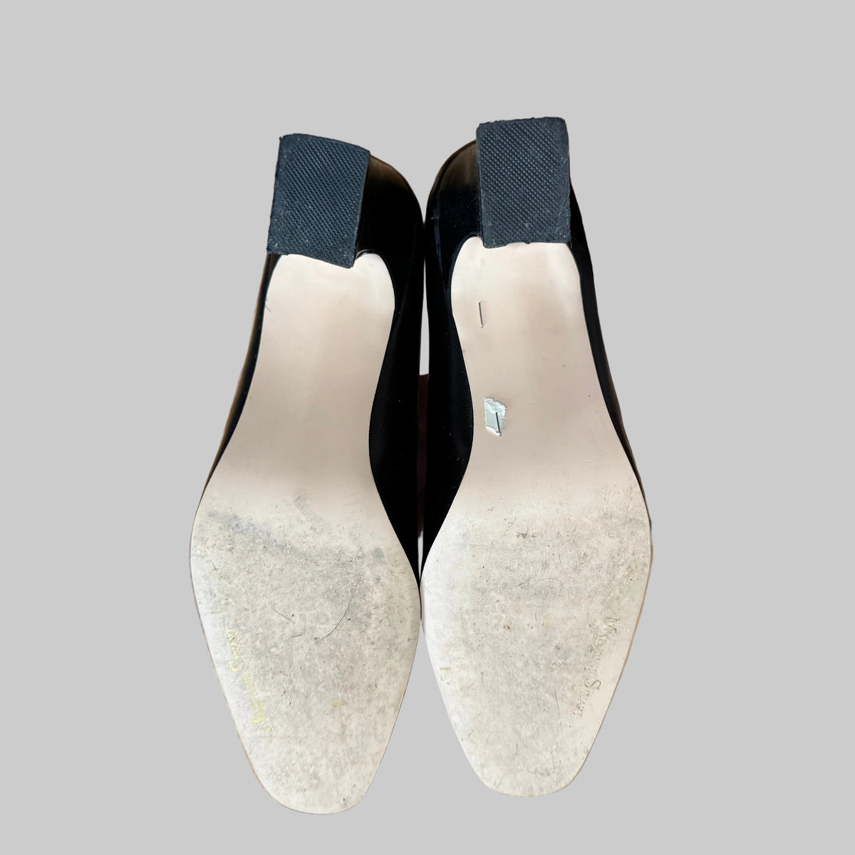 Madeline Stuart Collection | Vintage Black Block Heels