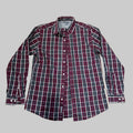 Eddie Bauer | Wrinkle Free Classic Fit Red & Black Plaid Shirt