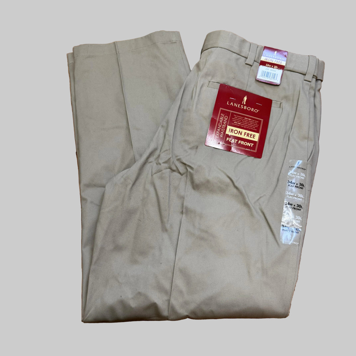 Lanesboro | Khaki Flat Front Pants