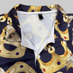 Crown Print Polo