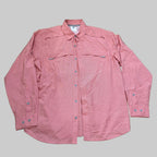 Nepallo | Red Lightweight Outdoor Long Sleeve Button Down