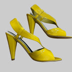 Nine West | Dollface Yellow Heels