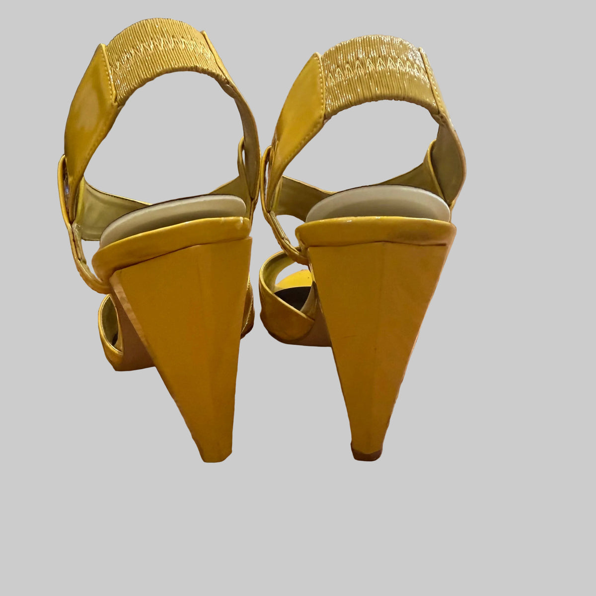 Nine West | Dollface Yellow Heels