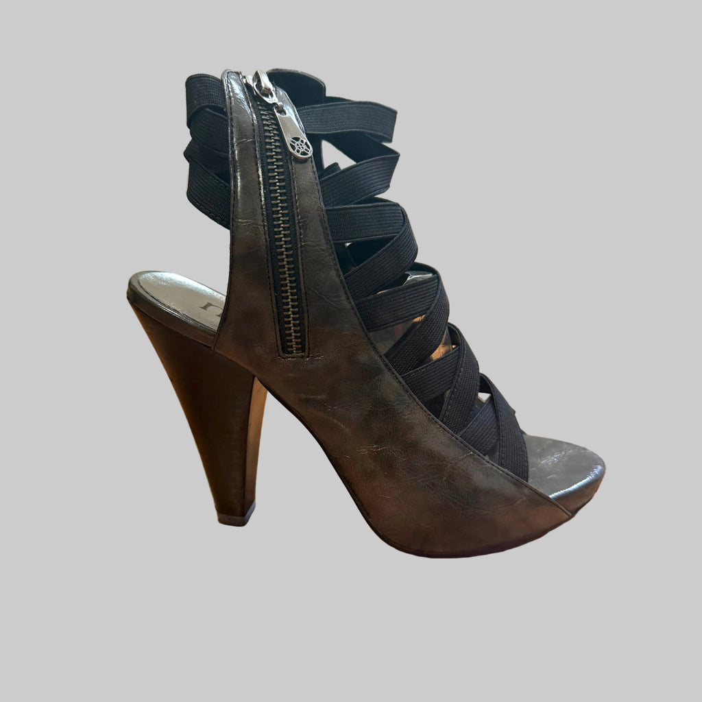 N by Nicole Miller | Shannon Black Heels