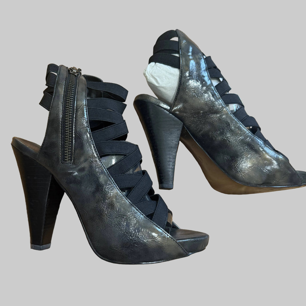 N by Nicole Miller | Shannon Black Heels