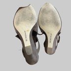 BCBGirls | Crust Taupe Suede Wedge Heels