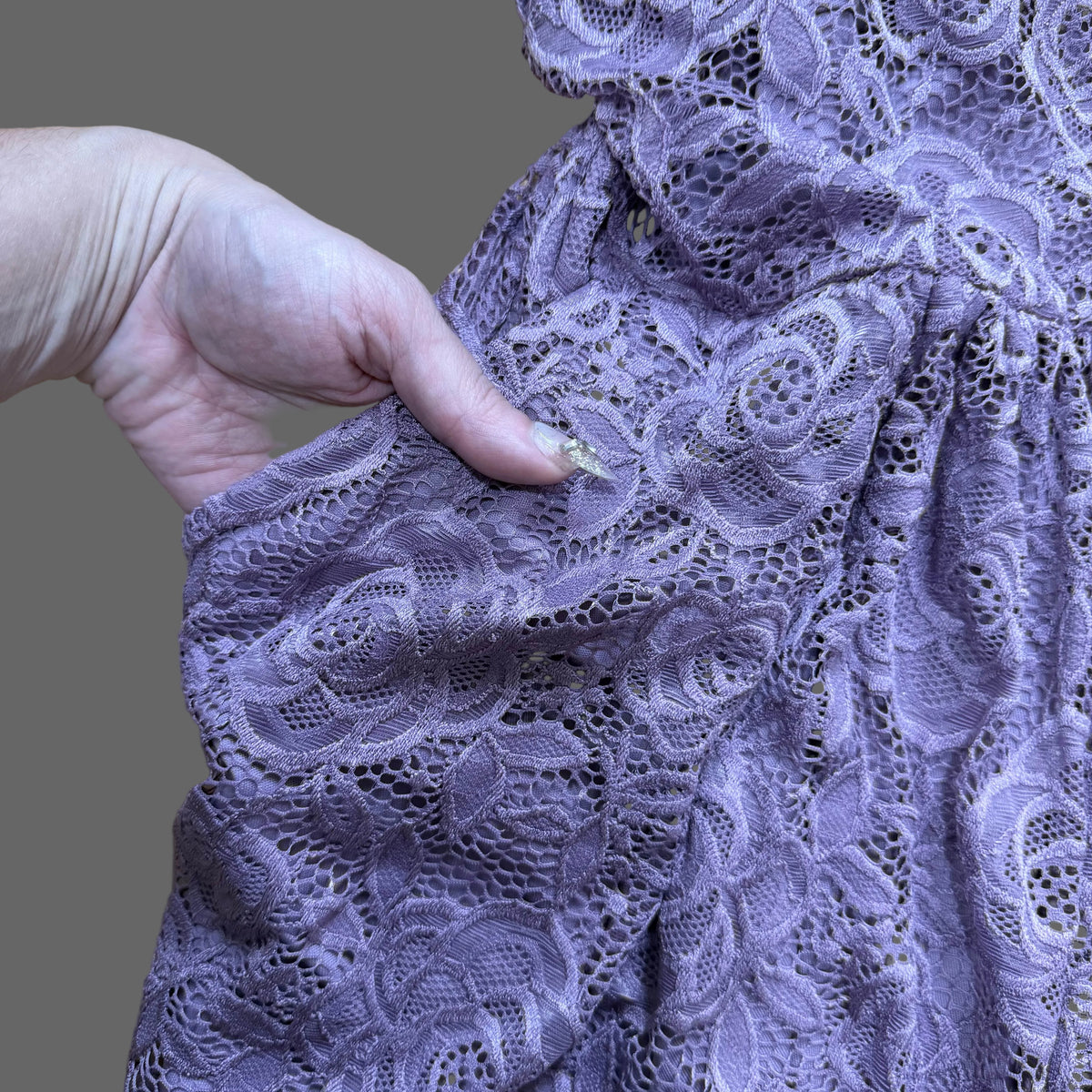 Torrid | Lilac Purple Lace Fit & Flare Dress