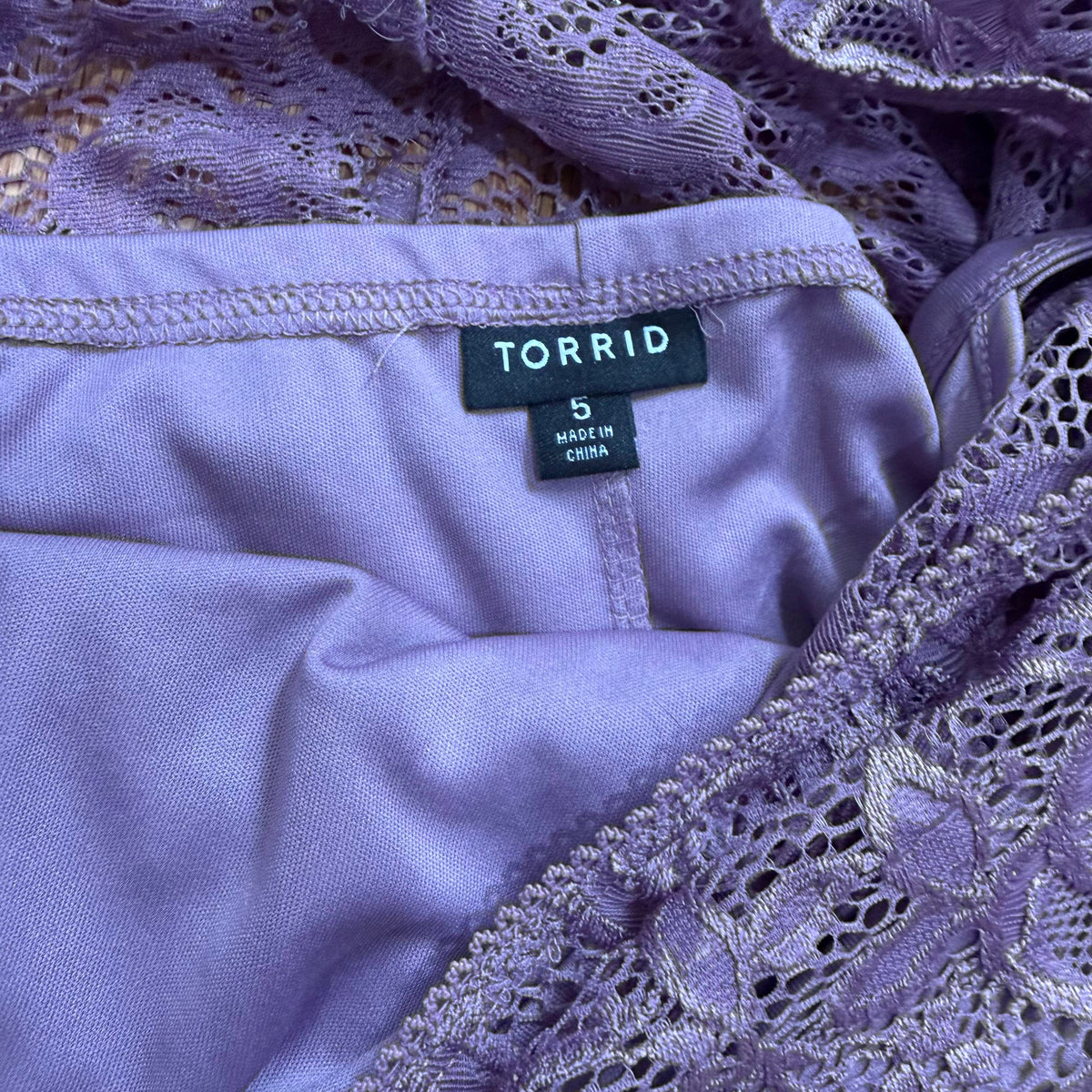 Torrid | Lilac Purple Lace Fit & Flare Dress