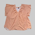 Torrid | Peach Flutter Sleeve Blouse