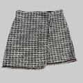 Max Studio | Black & White Knit Mini Skirt