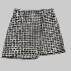Max Studio | Black & White Knit Mini Skirt