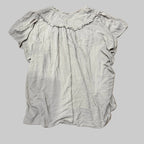 Torrid | Beige Short Sleeve Ruffled Top
