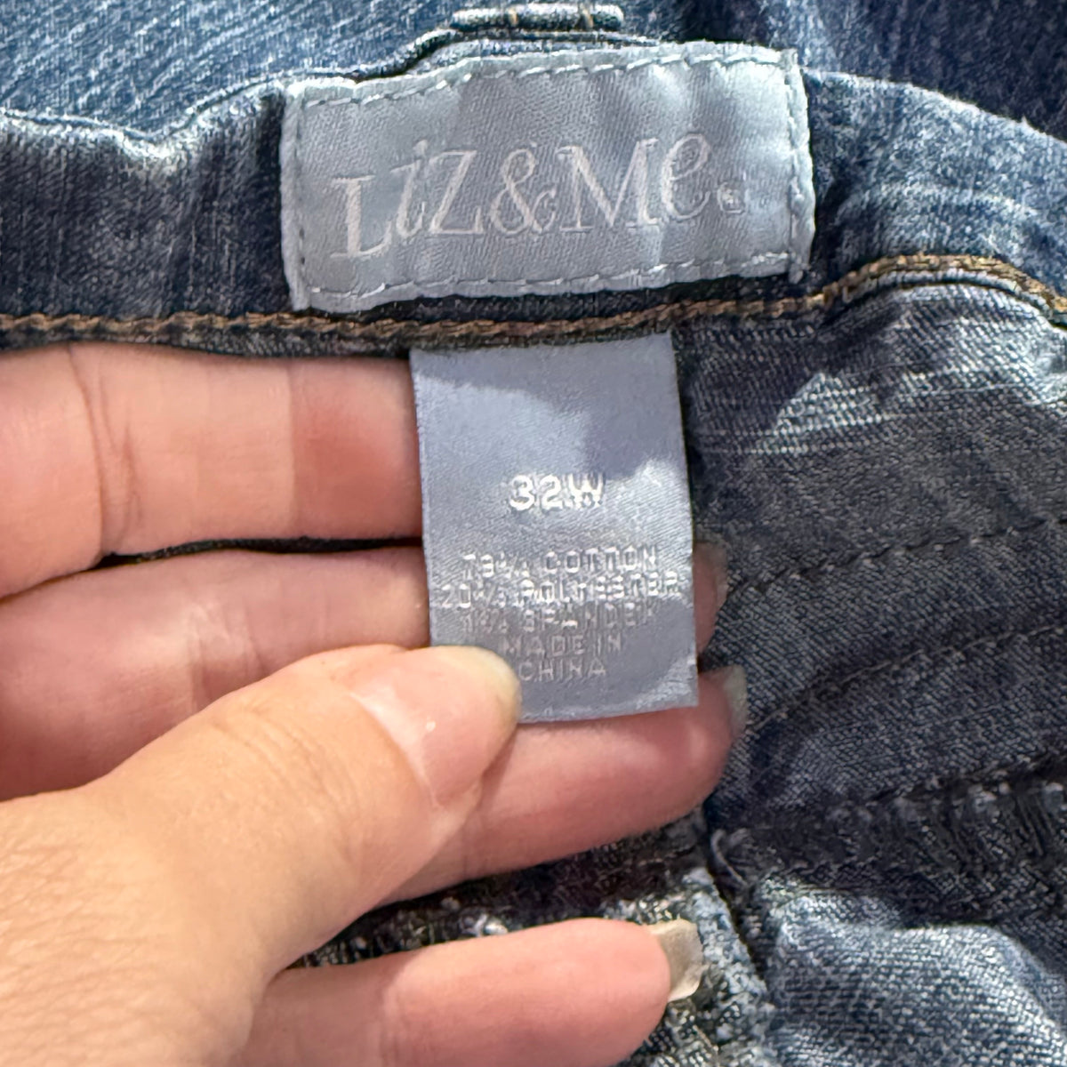 Liz & Me | Stretch Denim Shorts