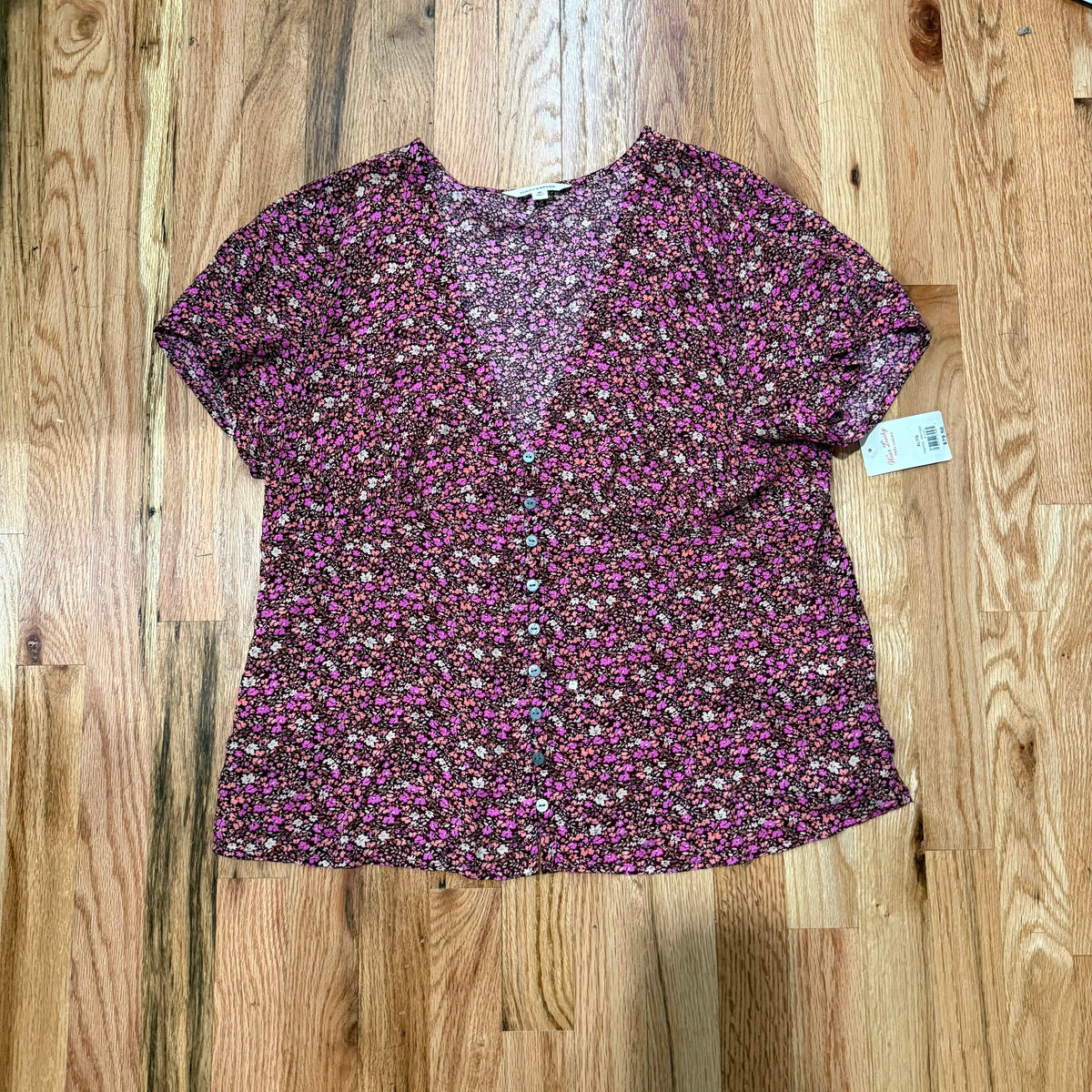 Lucky Brand | Floral Peasant Top