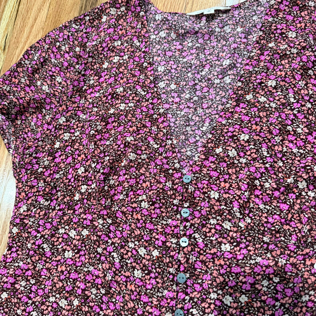 Lucky Brand | Floral Peasant Top