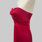 Max and Cleo | Red Strapless Dress