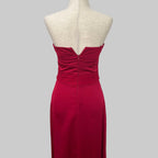 Max and Cleo | Red Strapless Dress