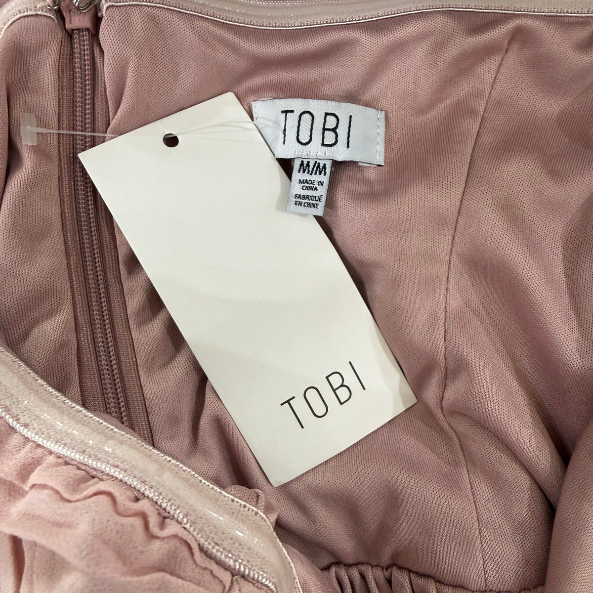 Tobi | NWT Rose Pink Maxi Length Formal Dress