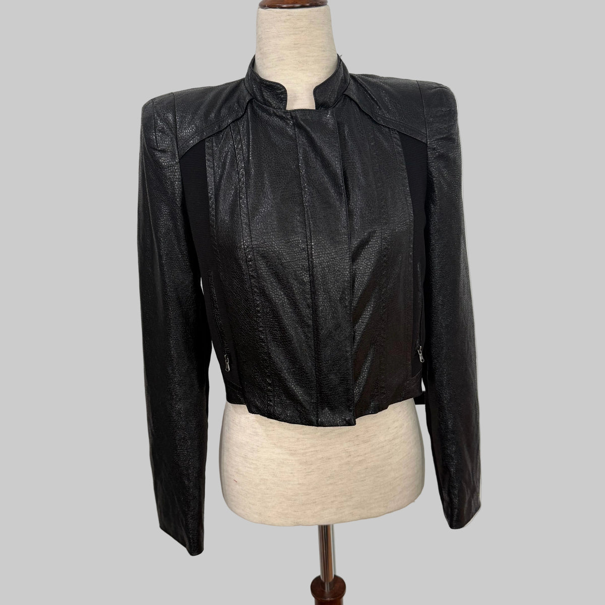 Forever 21 | Black Faux Leather Moto Jacket