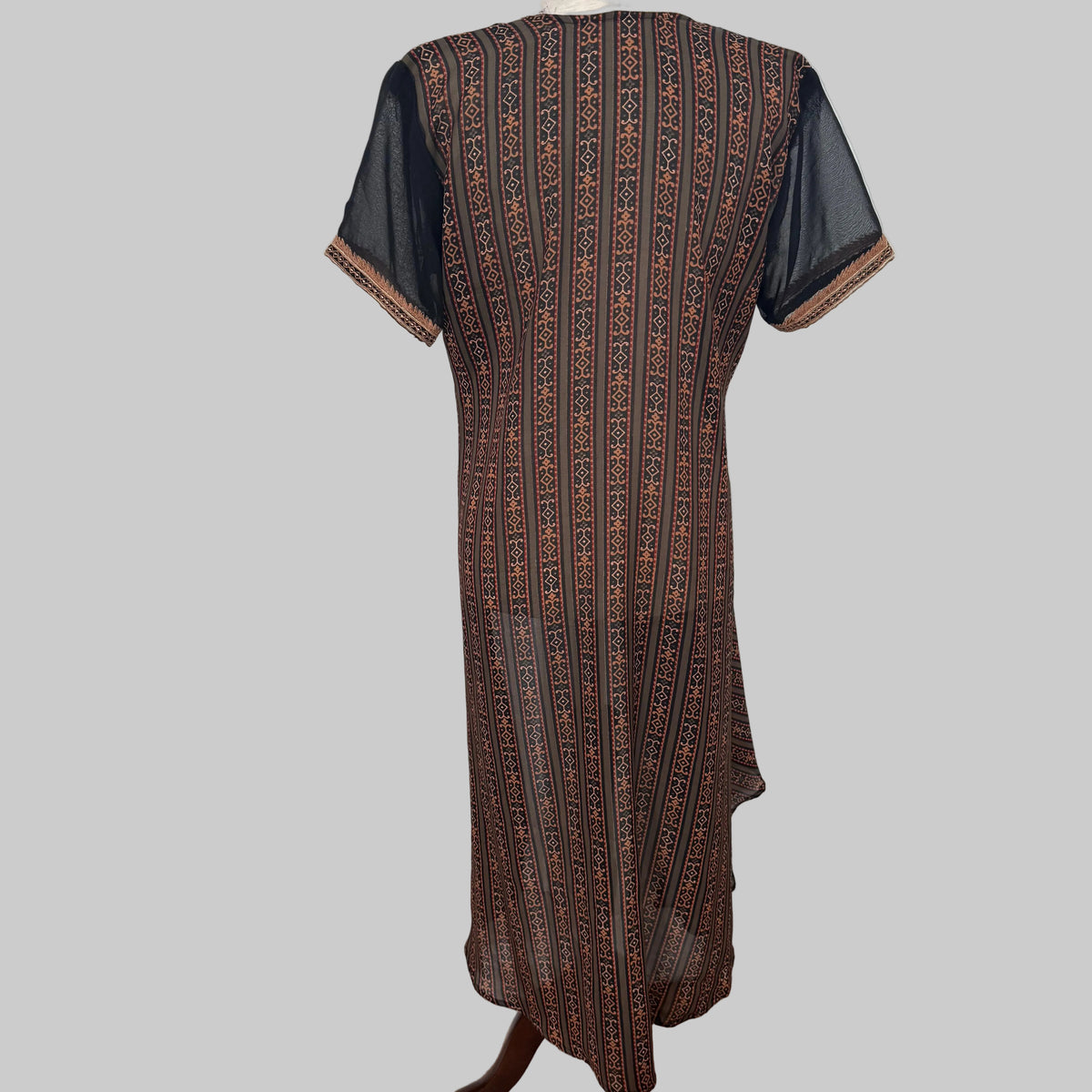 Handmade Sheer Kurta Style Dress