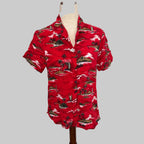 Clio | Red Hawaiian Shirt