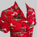 Clio | Red Hawaiian Shirt