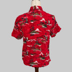 Clio | Red Hawaiian Shirt