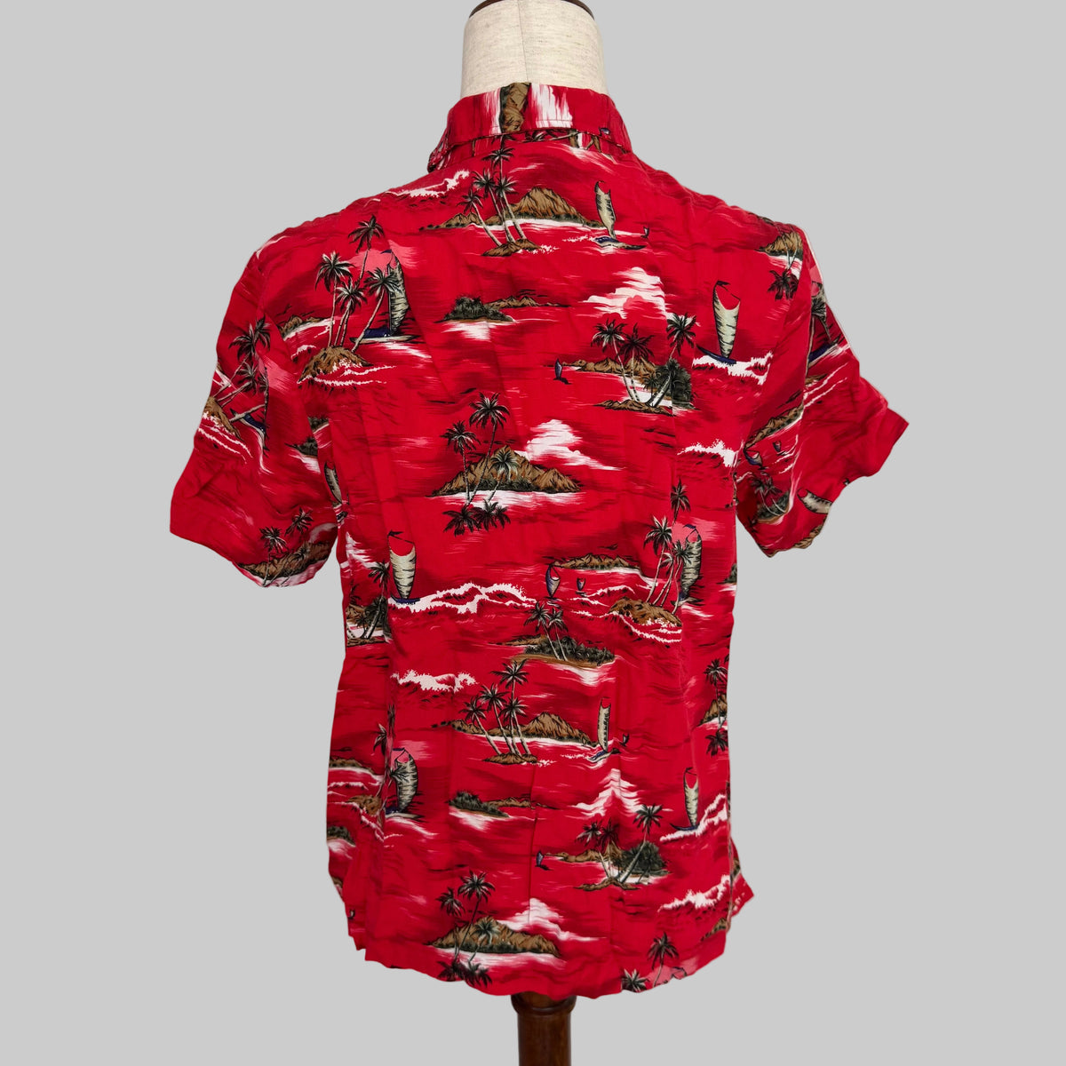 Clio | Red Hawaiian Shirt