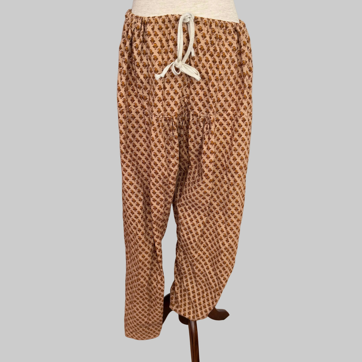 Handmade Kurta 3 Piece Set; Top, Pants, Scarf