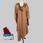 Handmade Kurta 3 Piece Set; Top, Pants, Scarf