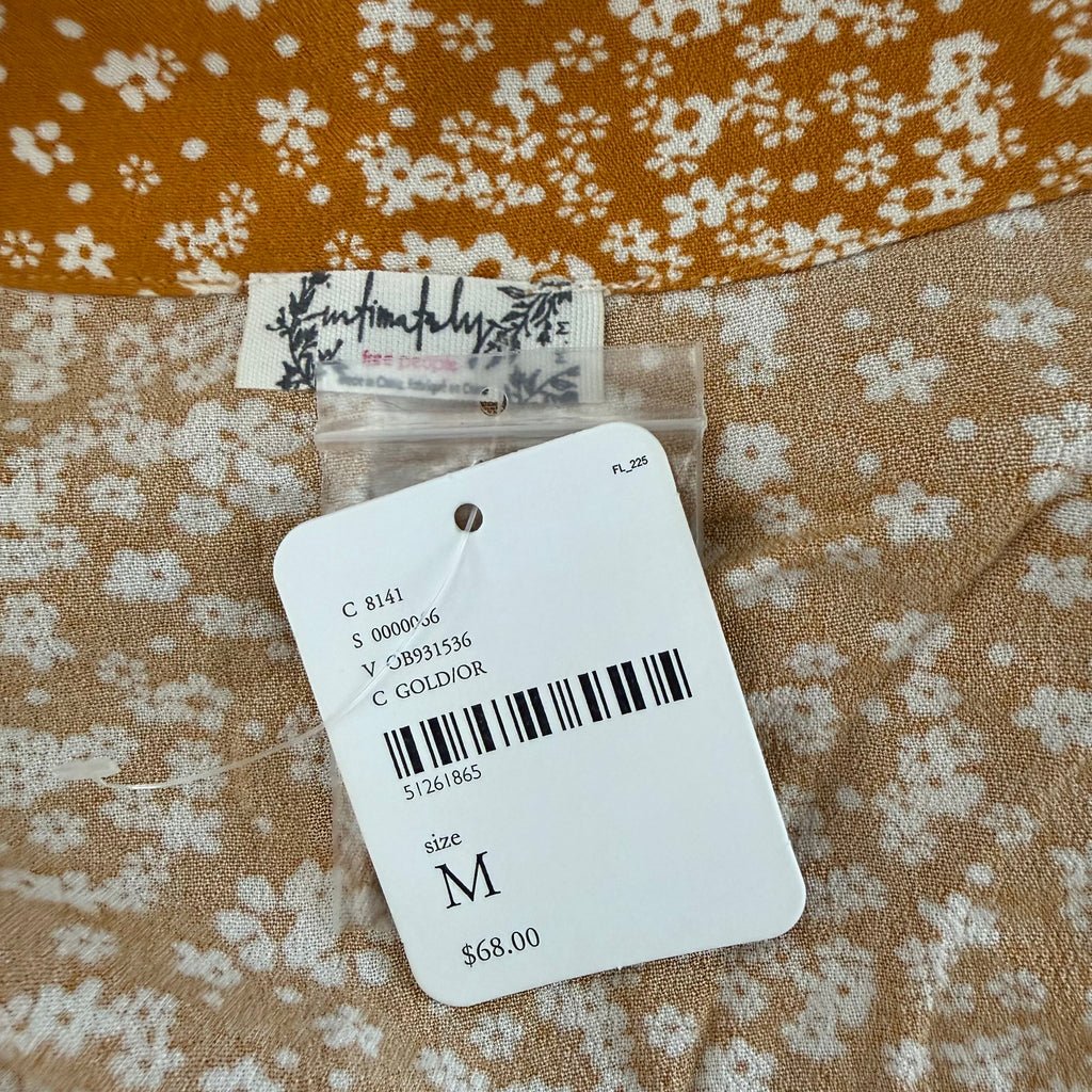 Free People | Intimately NWT Bell Sleeve Bodysuit