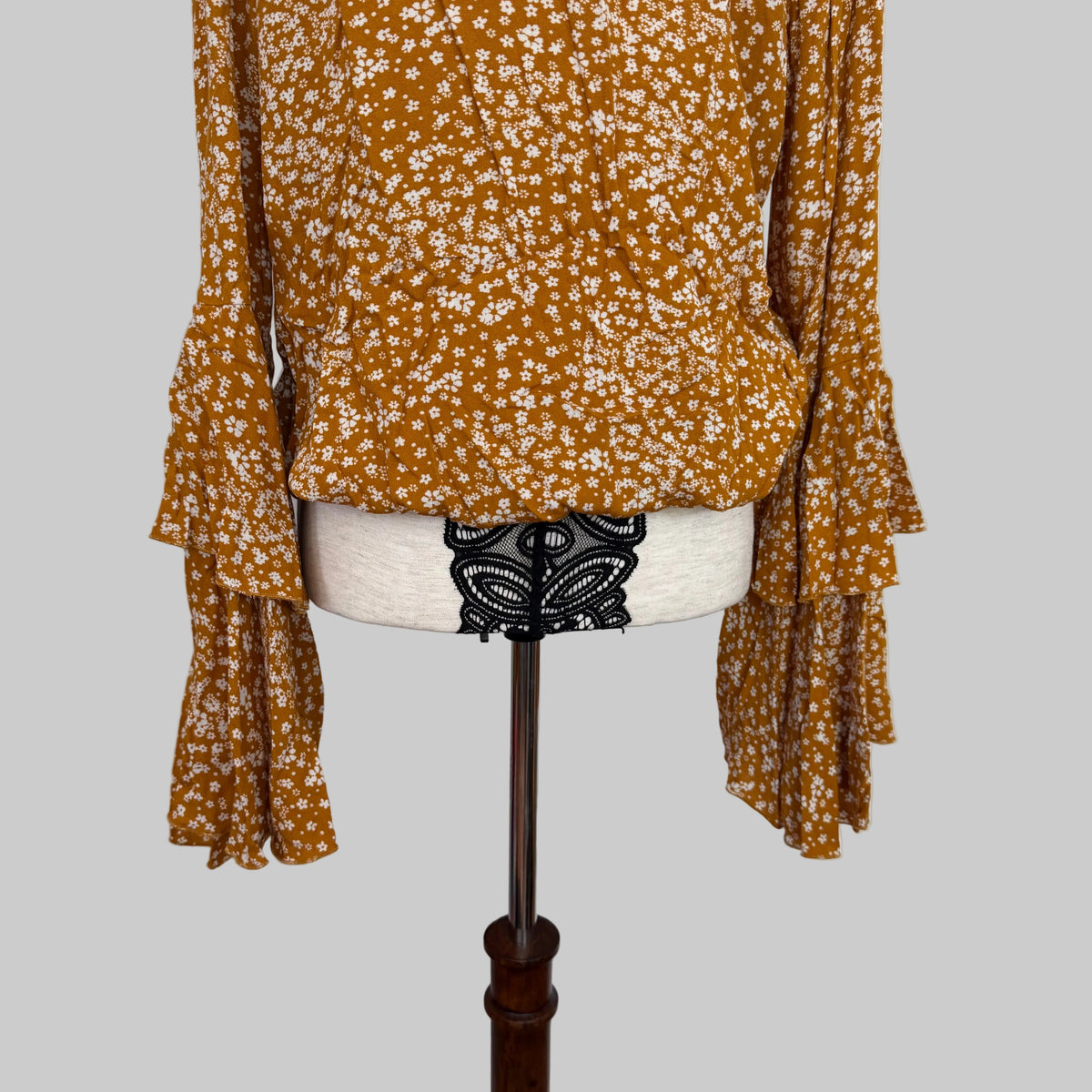 Free People | Intimately NWT Bell Sleeve Bodysuit