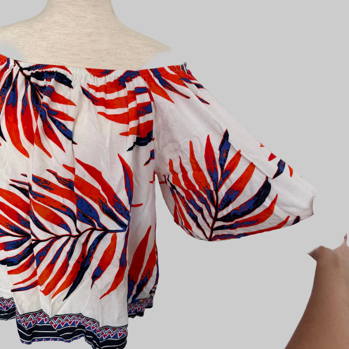 Lascana For Venus | Tropical Off The Shoulder Top