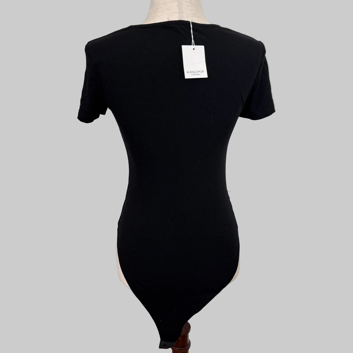 Mangopop | NWT Black Keyhole Bodysuit