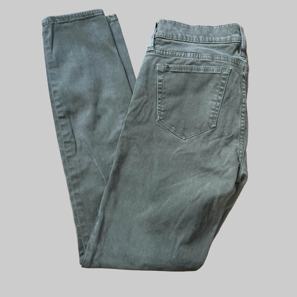 J. Crew | Toothpick Skinny Green Pants Women's 26