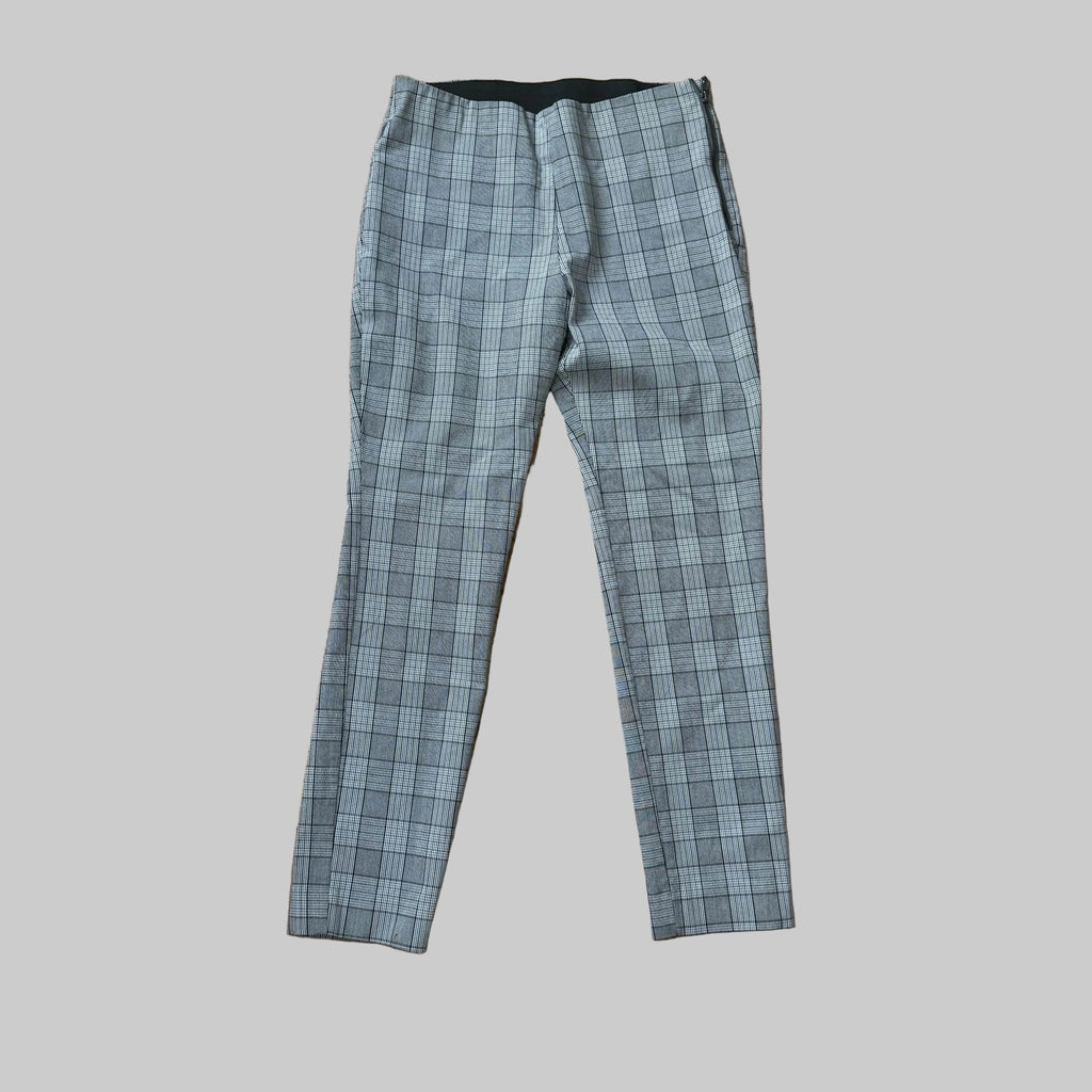 A New Day | Gray Plaid Skinny Leg